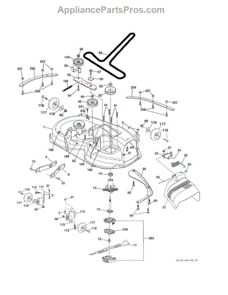 Husqvarna 580954003 Blade Holder (AP6181670) - AppliancePartsPros.com