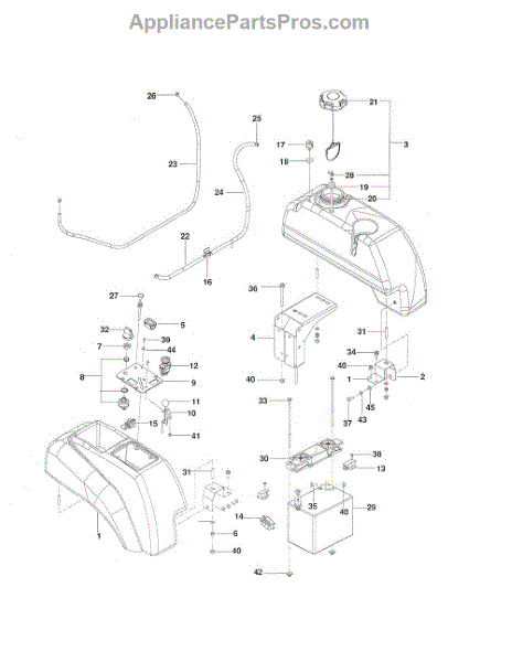 Husqvarna 584648201 Fuel Check Valve Grommet (AP6859844 ...