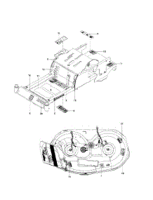 Lama 2X53,5 CM Per Husqvarna YT 1942 190 16542 150 RZ 4219 4216 - Foto 7