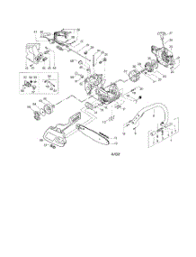 Chain-16"  /  Bar  /  Chassis Parts For Poulan Chainsaw 221 From Appliancepartspros.Com