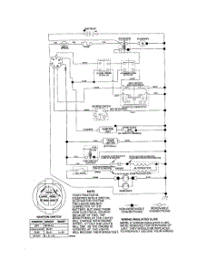 Schematic-Tractor parts for Poulan Riding Mower Tractor PB19H42LTS from AppliancePartsPros.com