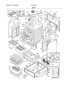 Body parts for Electrolux Electric Range EI30EF4CQSE from AppliancePartsPros.com