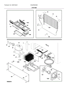 System parts for Electrolux Refrigerator EI32AR80QSE from AppliancePartsPros.com