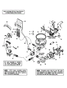 Component Assy parts for Bosch Dishwasher SHX99B06UC/14 from AppliancePartsPros.com