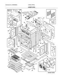Lower Oven parts for Electrolux Wall Oven/Microwave Combo E30MC75PPSC from AppliancePartsPros.com