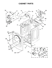 MED3500FW1 Maytag Dryer Parts & Free Repair Help - AppliancePartsPros