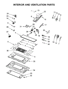 Interior And Ventilation Parts parts for Jenn-Air Microwave/Hood Combo JMV9196CS2 from AppliancePartsPros.com