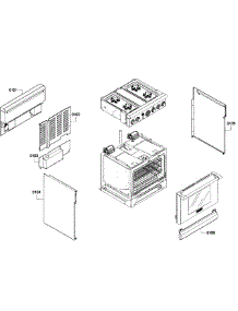 Main Assy parts for Thermador Range PRD304EG/06 from AppliancePartsPros.com