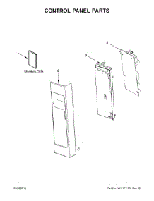Control Panel Parts parts for Maytag Microwave/Hood Combo MMV4205DW3 from AppliancePartsPros.com