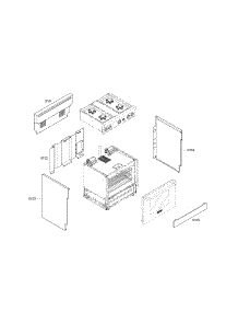 Main Assy parts for Thermador Range PRD304EHC/05 from AppliancePartsPros.com