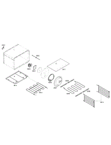 Oven Cell parts for Thermador Range PRD304EHC/05 from AppliancePartsPros.com