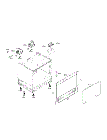 Cabinet parts for Thermador Range PRD304EHC/05 from AppliancePartsPros.com