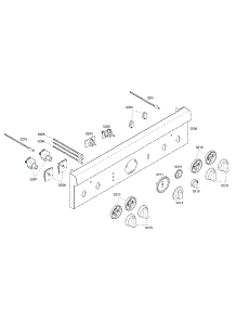 Control Panel parts for Thermador Range PRD304EHC/05 from AppliancePartsPros.com