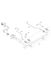 Manifold parts for Thermador Range PRD304EHC/05 from AppliancePartsPros.com