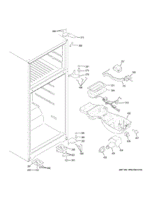 Fresh Food Section parts for Hot Point Top-Mount Refrigerator HPS15BTHLRCC from AppliancePartsPros.com
