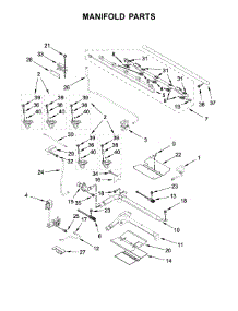 Manifold Parts parts for Kitchenaid Gas Range KFGD500EBS00 from AppliancePartsPros.com