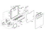 SHP865WF5N 01 Bosch Dishwasher Parts Free Repair Help