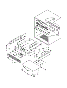 Liner Parts parts for Jenn-Air Drawer & Bin JUD24FRARS00 from AppliancePartsPros.com
