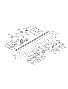 Control Panel / Bezels / Knobs parts for Thermador Range PRD48JDSGU/07 from AppliancePartsPros.com