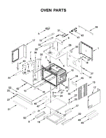 Oven Parts parts for Kitchenaid Wall Oven/Microwave Combo KOCE900HBS00 from AppliancePartsPros.com