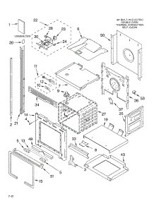 Oven / Literature parts for Kitchenaid Electric Wall Oven KEBC208KSS00 from AppliancePartsPros.com