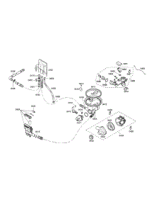 Heater / Water Inlet / Pump parts for Bosch Dishwasher SHX45P05UC/57 from AppliancePartsPros.com