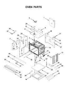 Oven Parts parts for Kitchenaid Electric Wall Oven KOSE900HSS00 from AppliancePartsPros.com