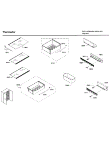 T42BD820NS/00 Thermador Side-By-Side Refrigerator Parts & Free Repair ...