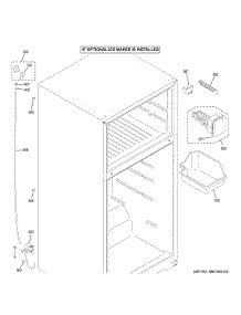 Ice Maker parts for Hot Point Top-Mount Refrigerator HPS15BTHLRWW from AppliancePartsPros.com