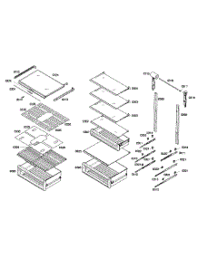 Drawer Assy parts for Thermador Refrigerator T24IR70NSP/35 from AppliancePartsPros.com