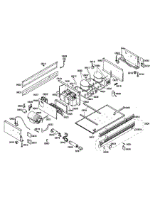 Compressor parts for Thermador Bottom-Mount Refrigerator T36IT71NNP/99 from AppliancePartsPros.com