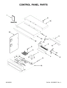 Control Panel Parts parts for Jenn-Air Wall Oven/Microwave Combo JMW2430DS03 from AppliancePartsPros.com