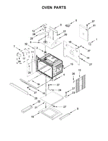 Oven Parts parts for Jenn-Air Wall Oven/Microwave Combo JMW2430DB02 from AppliancePartsPros.com