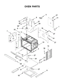 Oven Parts parts for Jenn-Air Wall Oven/Microwave Combo JMW2430DB03 from AppliancePartsPros.com