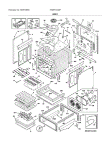 Body parts for Electrolux Electric Range EI30EF4CQSF from AppliancePartsPros.com