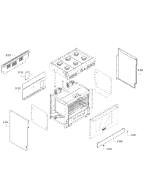 Main Assy parts for Thermador Range PRD366GHU/14 from AppliancePartsPros.com