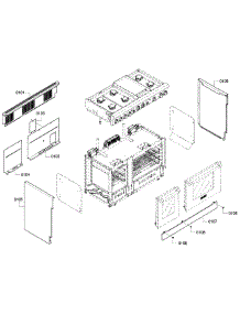 Main Assy parts for Thermador Range PRD486GDHC/10 from AppliancePartsPros.com