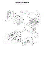 How to: Replace the Water Filter in a Kitchenaid Side By Side KRSC503E -  EDR1RXD1 