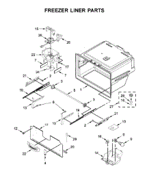 Freezer Liner Parts parts for Maytag Bottom-Mount Refrigerator MFI2570FEB01 from AppliancePartsPros.com