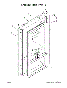 JF36NXFXDE01 Jenn-Air Refrigerator Parts & Free Repair Help ...