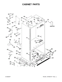 Parts for Jenn-Air JF42NXFXDE02 Refrigerator - AppliancePartsPros.com