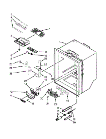 Refrigerator Liner Parts parts for Jenn-Air Bottom-Mount Refrigerator JFC2089BEM00 from AppliancePartsPros.com