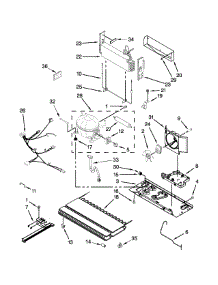 Unit Parts parts for Jenn-Air Bottom-Mount Refrigerator JFC2089BEM00 from AppliancePartsPros.com