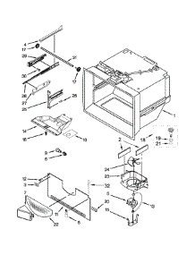Freezer Liner Parts parts for Jenn-Air Bottom-Mount Refrigerator JFC2089BEP01 from AppliancePartsPros.com