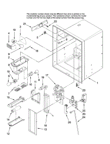 Refrigerator Liner Parts parts for Maytag Bottom-Mount Refrigerator MFI2569VEM0 from AppliancePartsPros.com