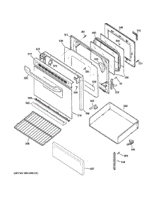 Door & Drawer Parts parts for Hot Point Electric Range RB780DH1WW from AppliancePartsPros.com