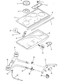 12201(1988) Kenmore Gas Cooktop Parts & Free Repair Help ...