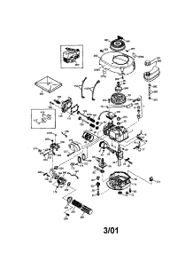 Engine parts for Craftsman Lawn & Garden Engine 143003502 from AppliancePartsPros.com