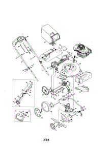 Lawn Mower parts for Craftsman Gas Walk-Behind Mower 247378330 from AppliancePartsPros.com