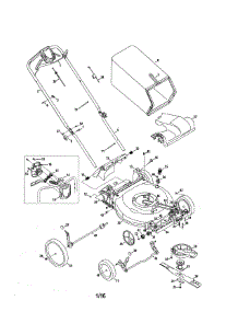 Lawn Mower parts for Craftsman Gas Walk-Behind Mower 247397600 from AppliancePartsPros.com